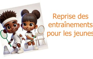 Reprise des entrainements pour les jeunes !