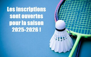 La saison 2025-2026 est lancée !