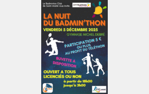 🎉 REJOIGNEZ NOUS POUR LA NUIT DU BADMIN'THON 🎉