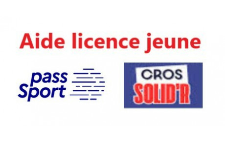 Aide au financement de la licence jeunes