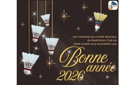 Bonne et sportive année 2026 !