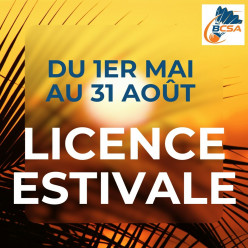 Envie de tester avant de se lancer en septembre ? Pensez à la licence estivale !